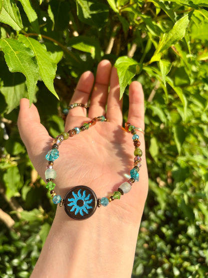 Boho Sun & Earth Necklace