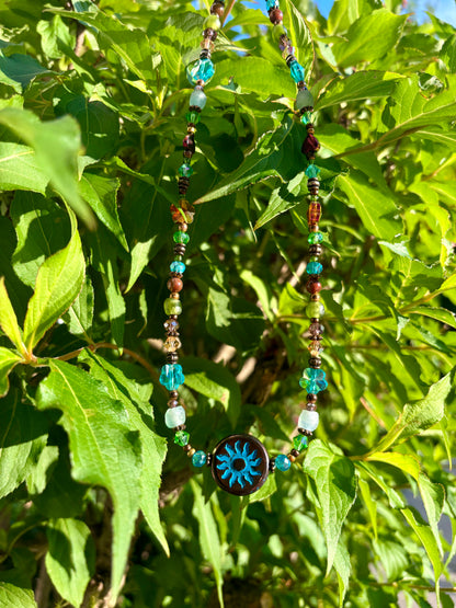 Boho Sun & Earth Necklace