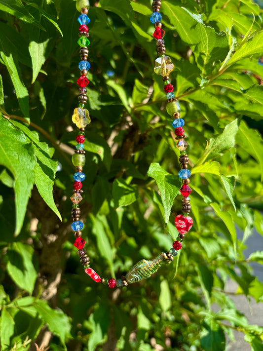 Michigan Cherry Festival Necklace