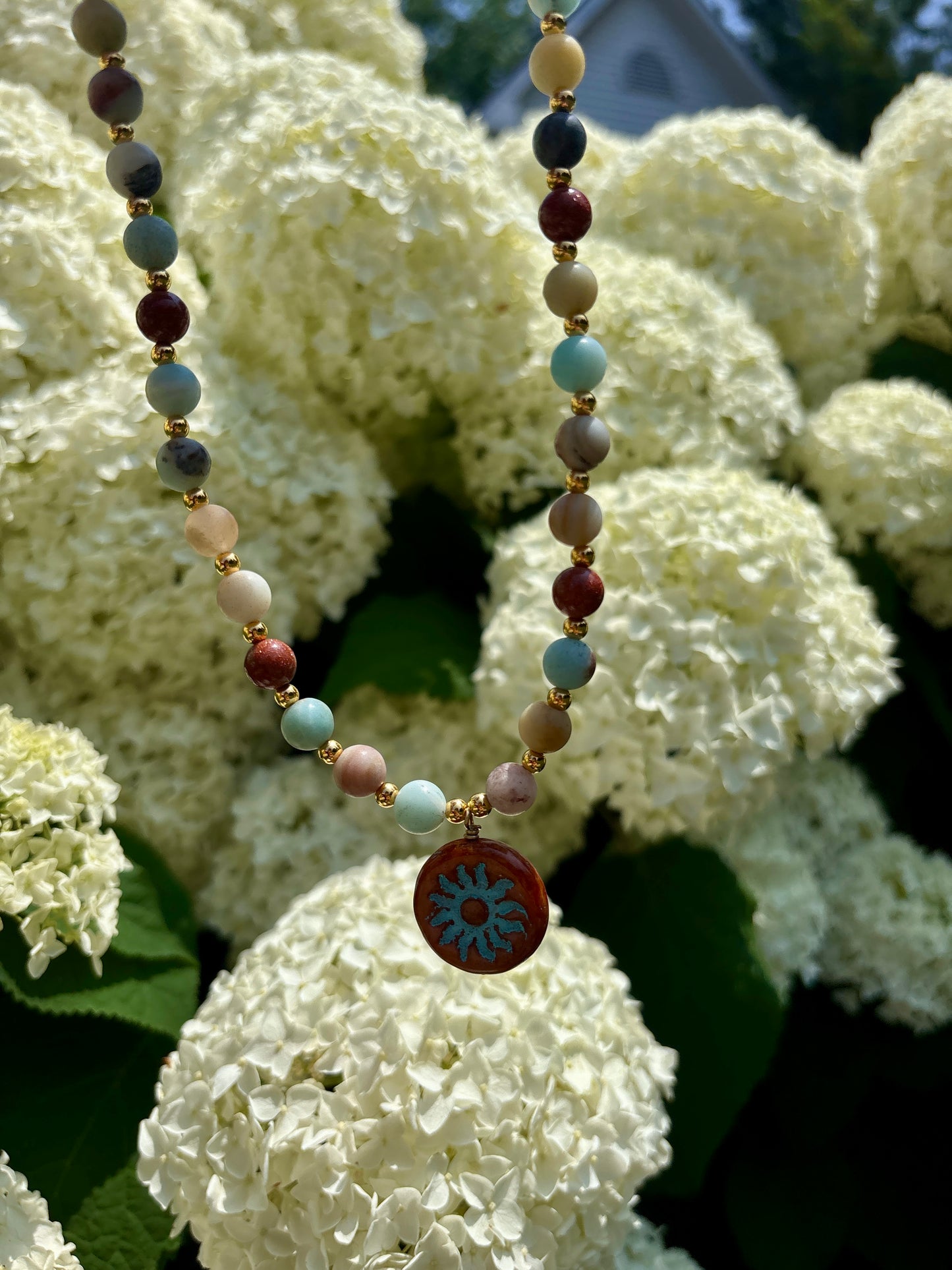 Jean Boho Summer Necklace