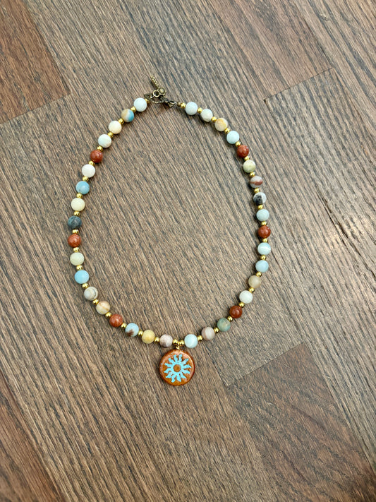 Jean Boho Summer Necklace