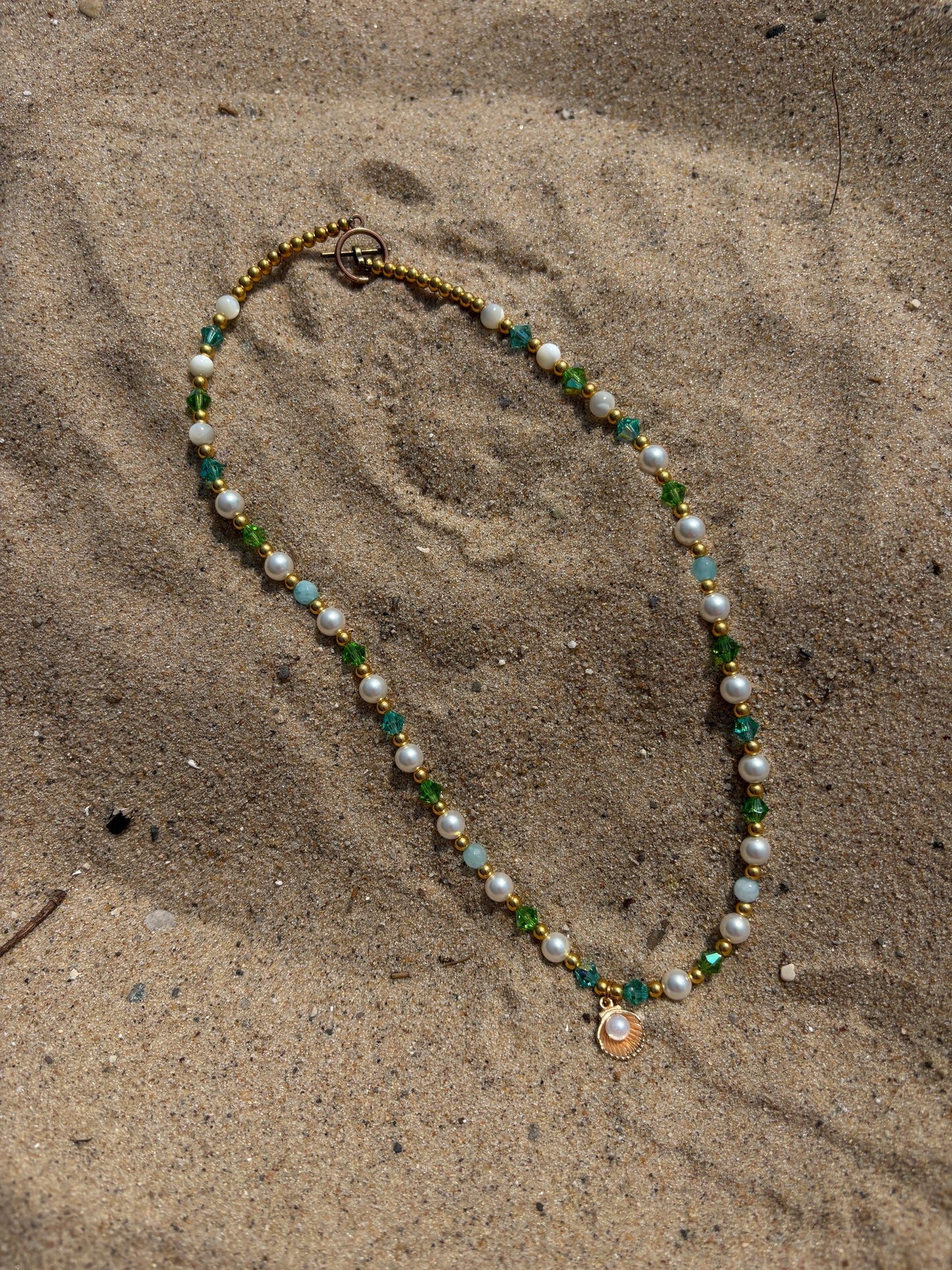 Mermaid Summer Seashell Necklace