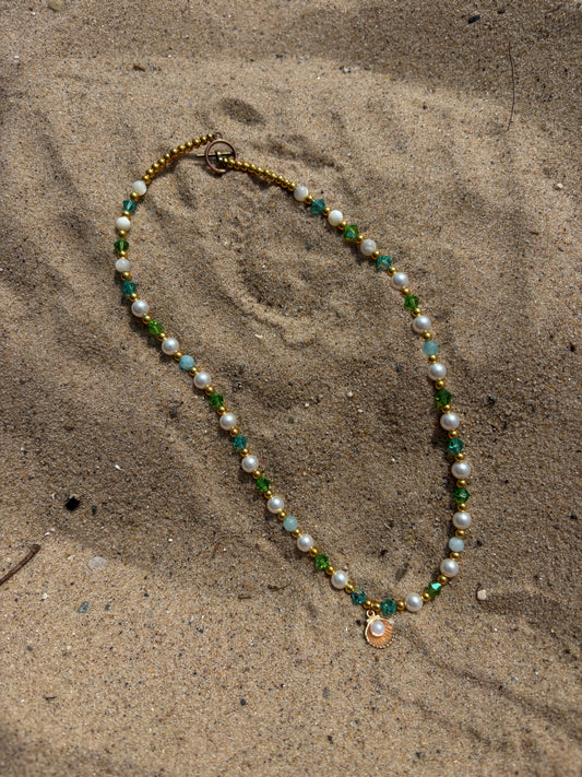Mermaid Summer Seashell Necklace