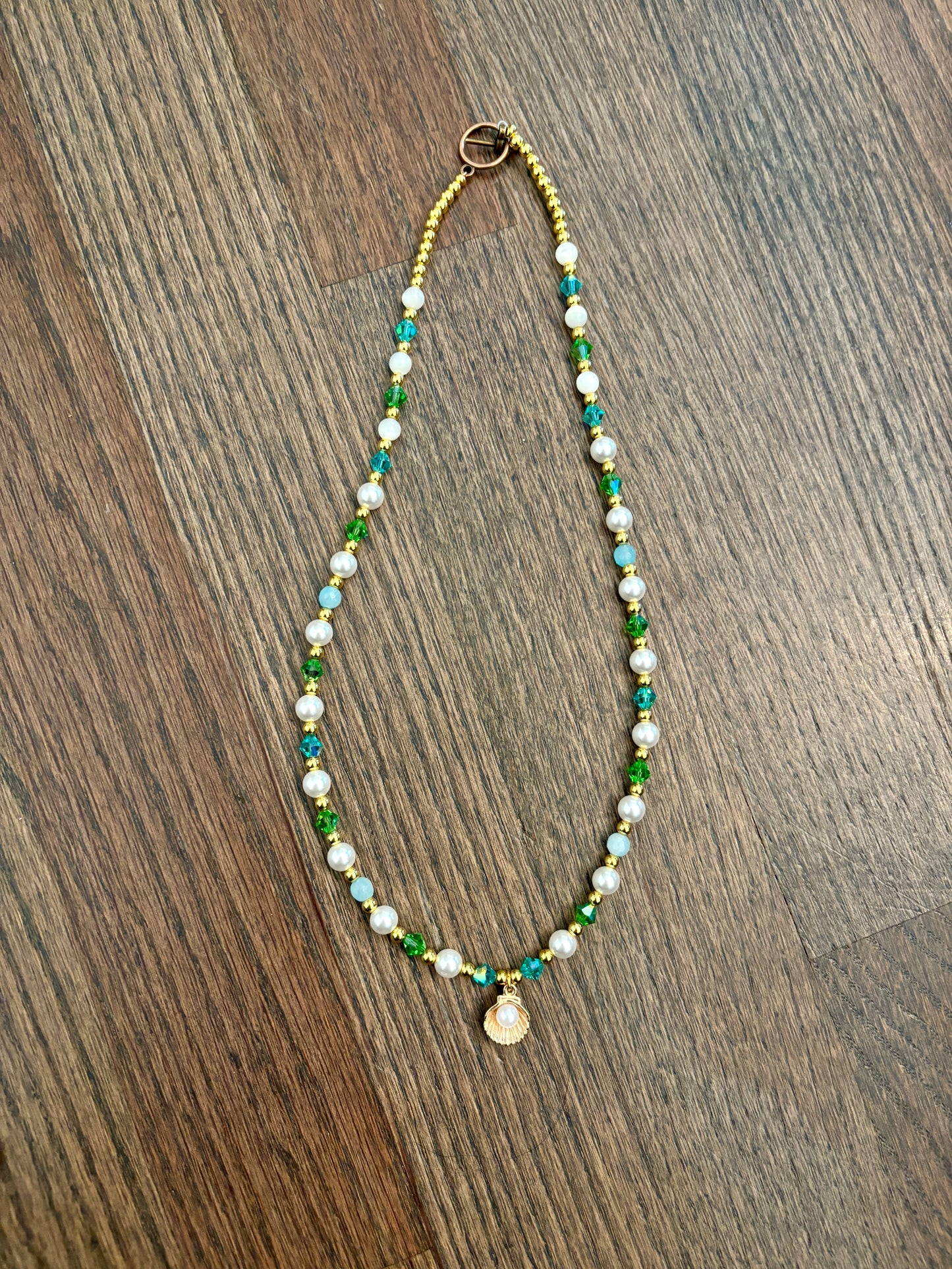 Mermaid Summer Seashell Necklace