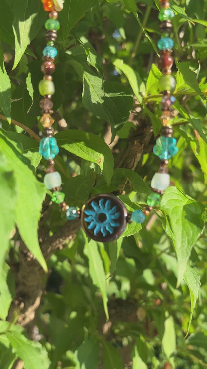 Boho Sun & Earth Necklace