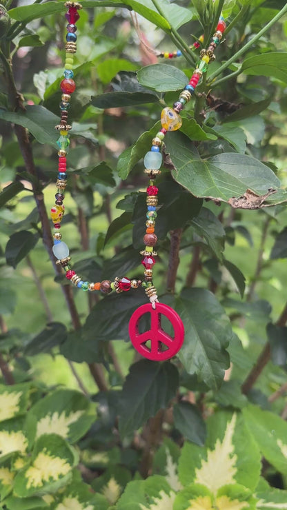 Ausable River Peace Necklace