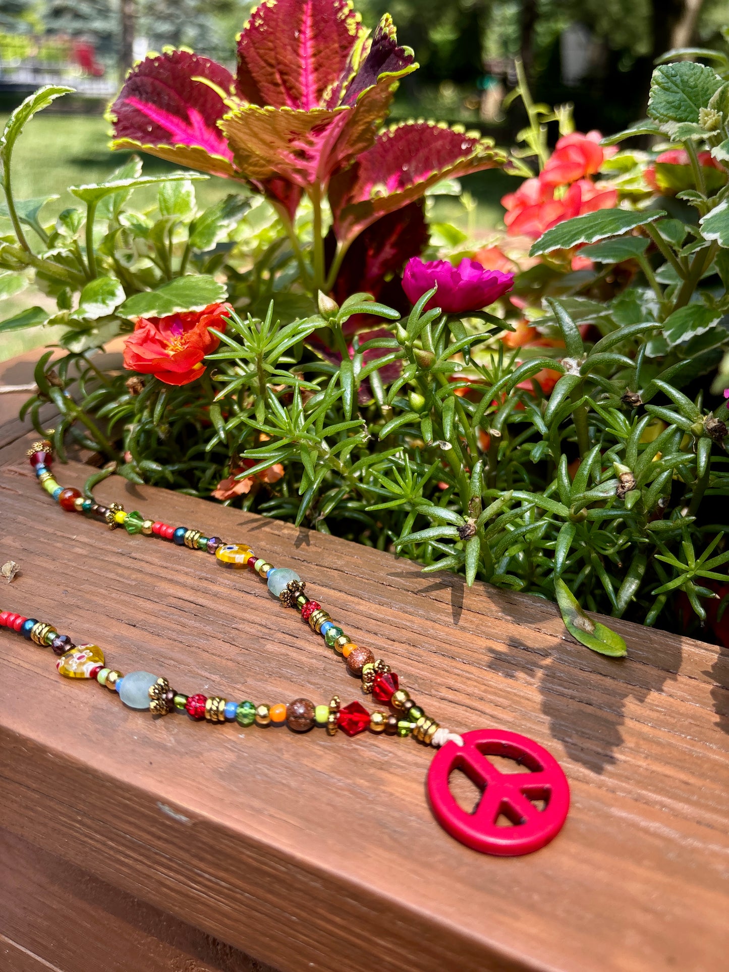 Ausable River Peace Necklace