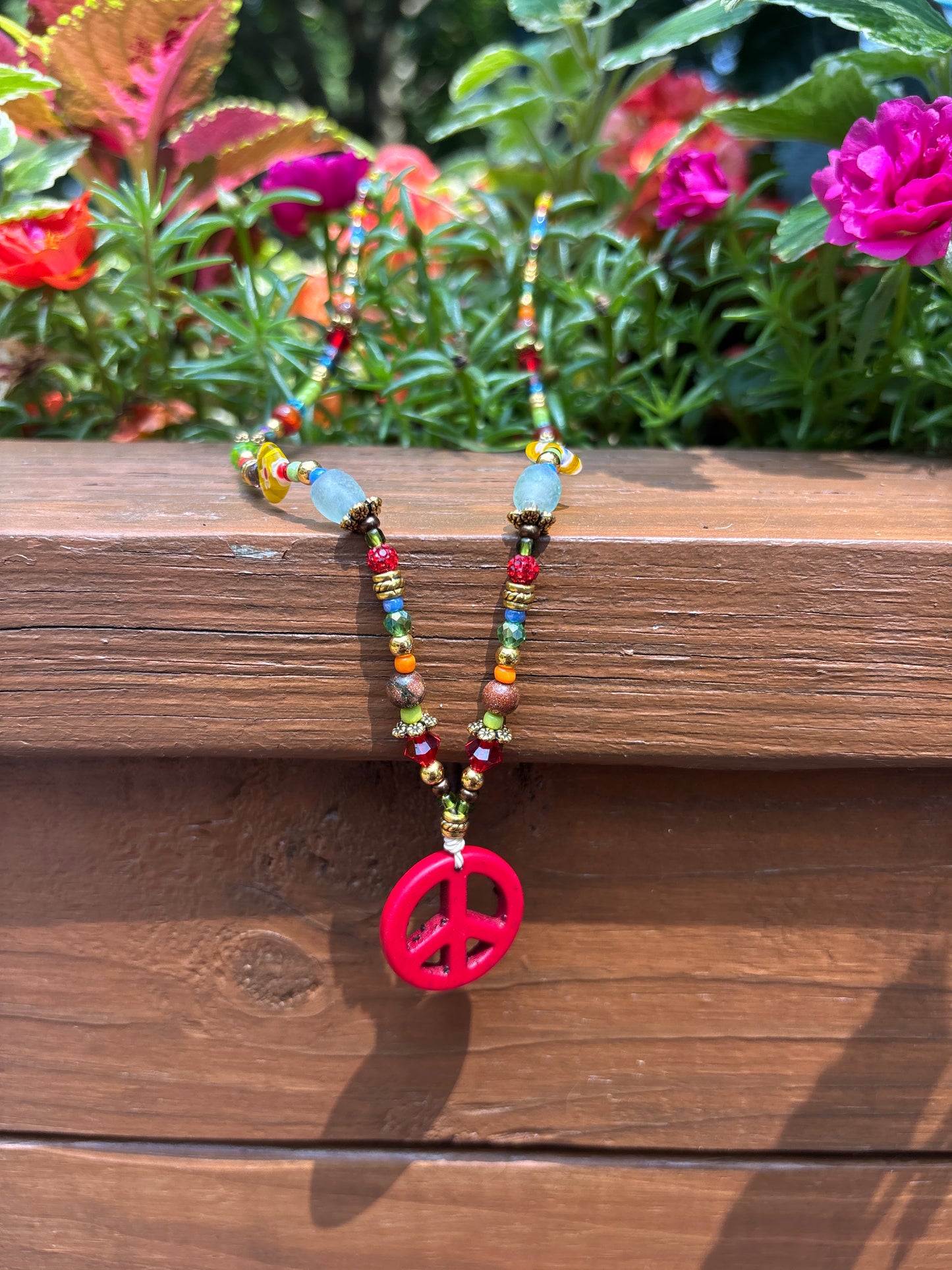 Ausable River Peace Necklace