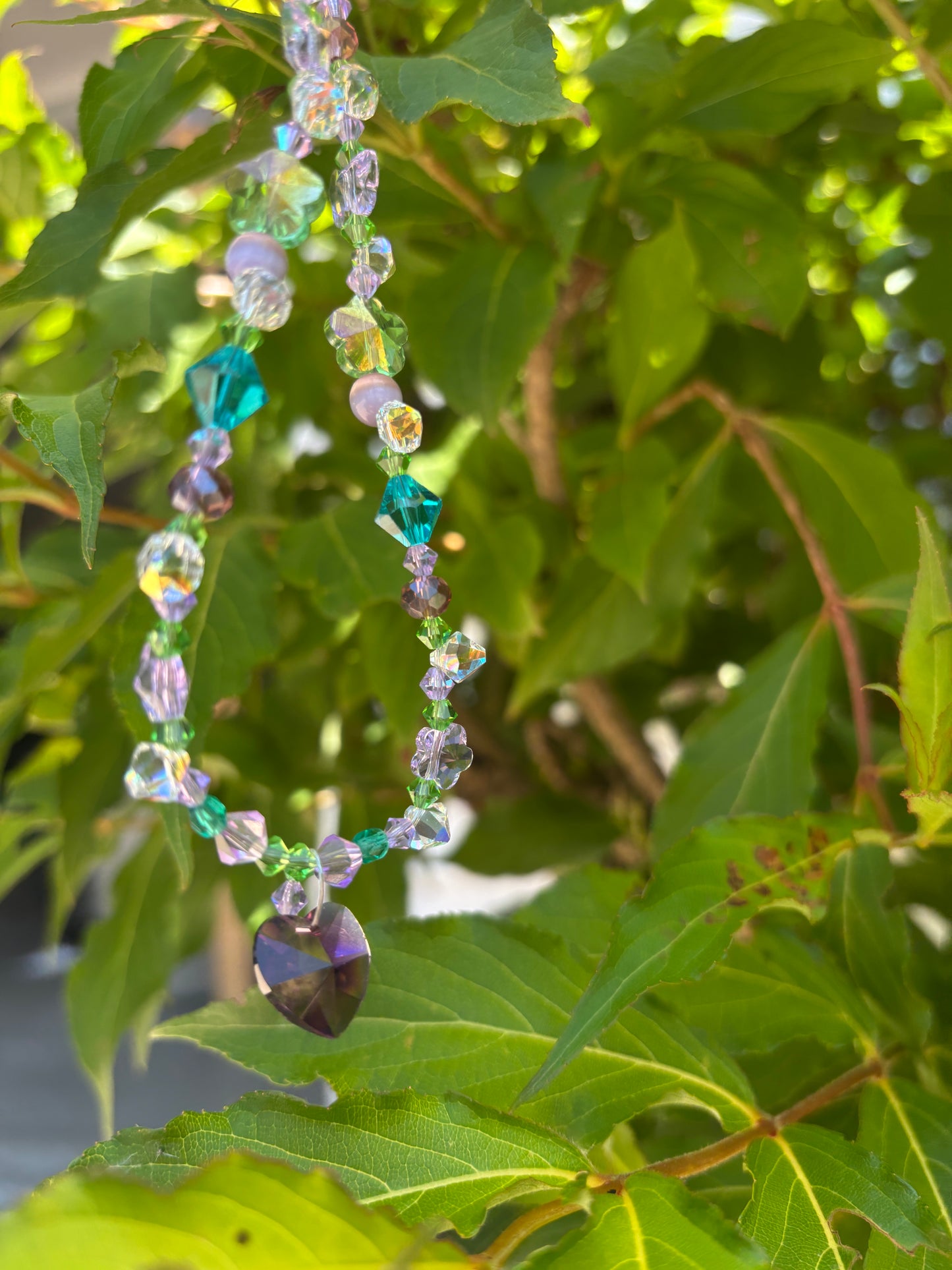 Spring Crystal Bloom Necklace