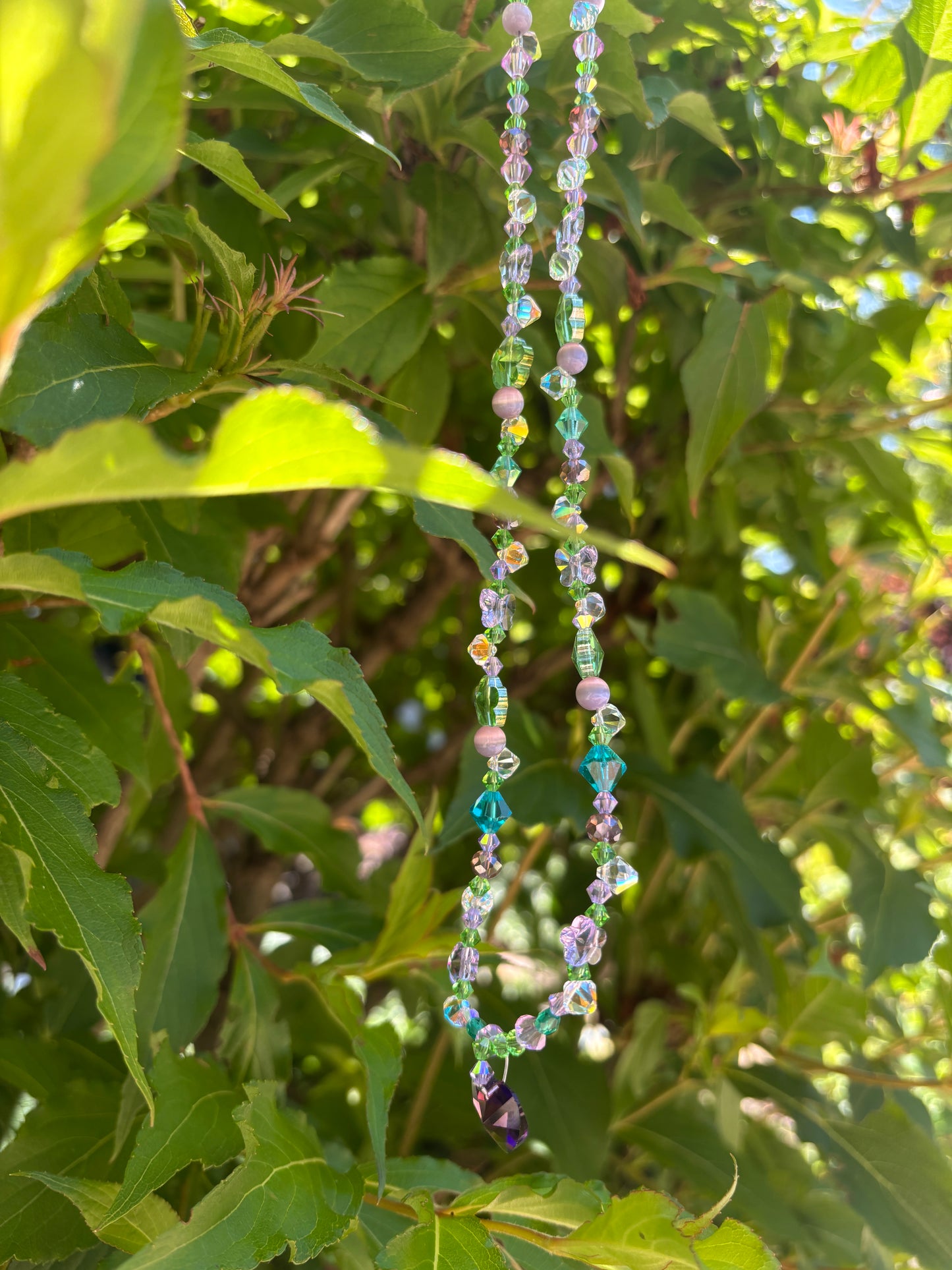 Spring Crystal Bloom Necklace