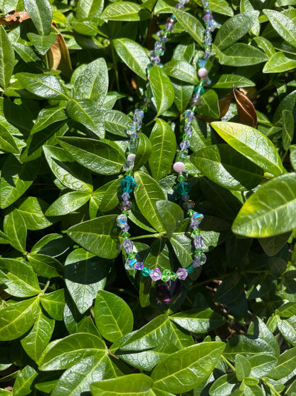 Spring Crystal Bloom Necklace