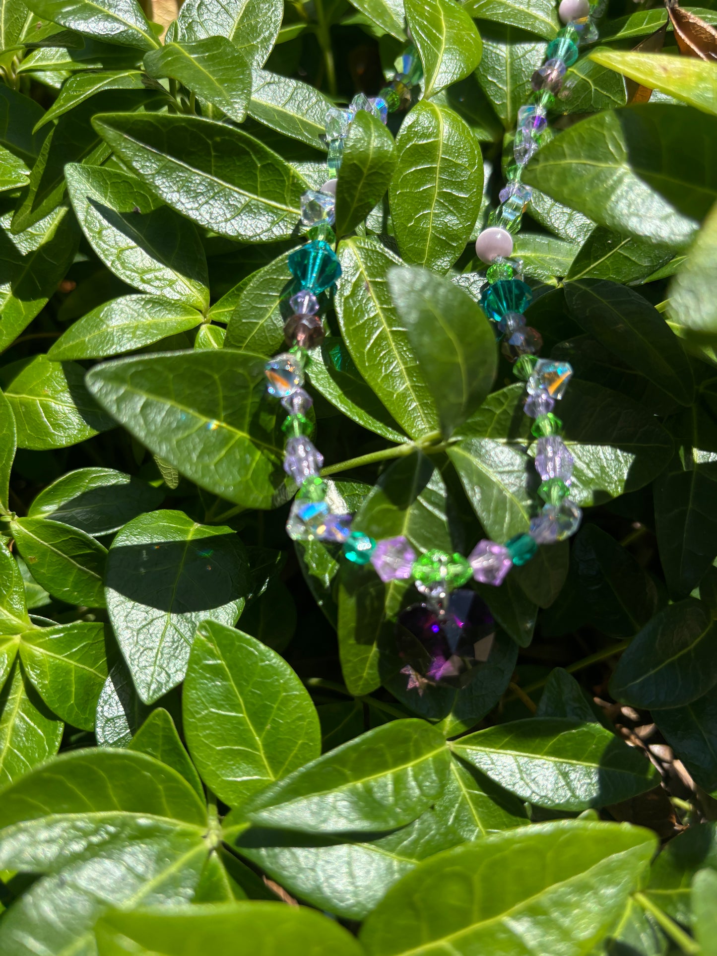 Spring Crystal Bloom Necklace